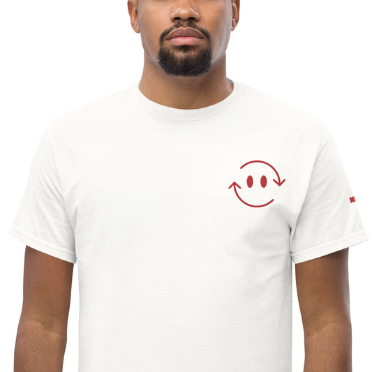 NEW-VLC - White w/Red - Men's classic tee