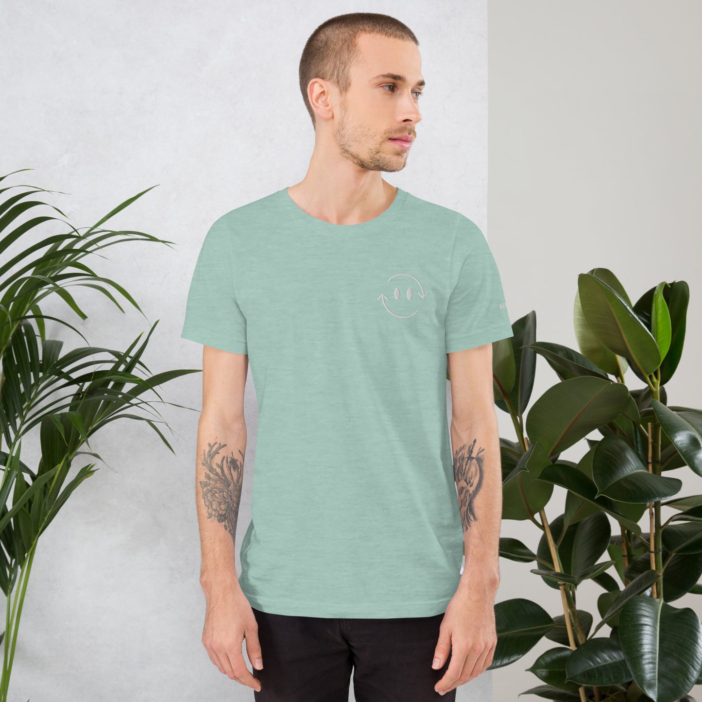 NEW-VLC - Green - Men's Cotton t-shirt