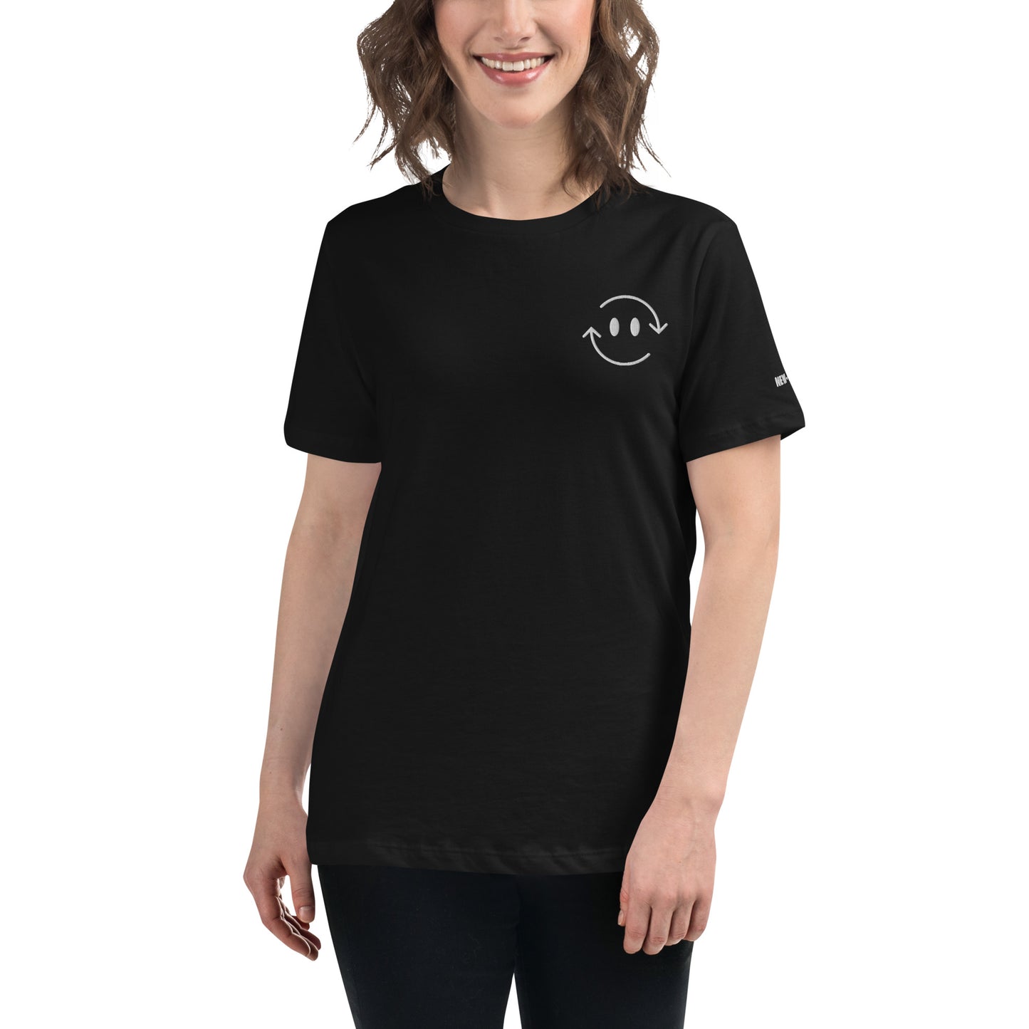 NEW-VLC Women's black t-shirt