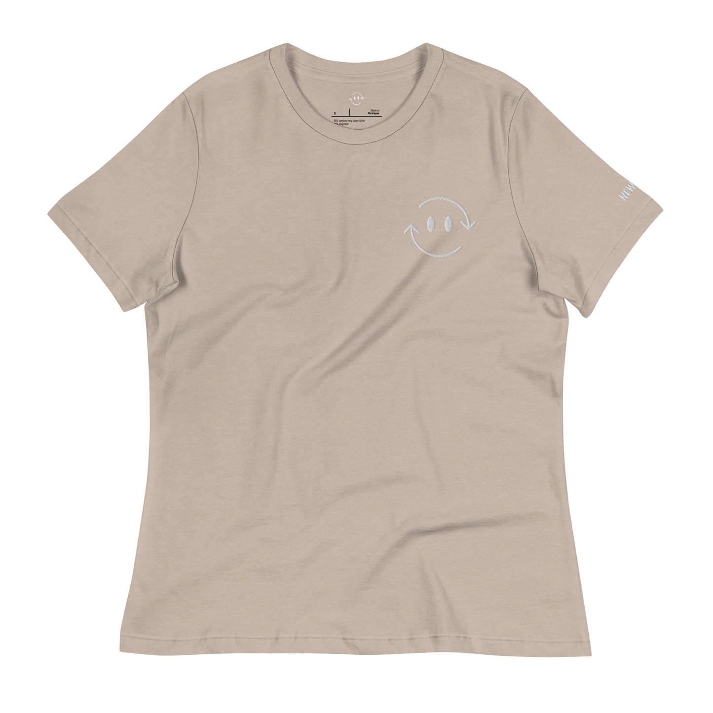 NEW-VLC - Women's beige t-shirt